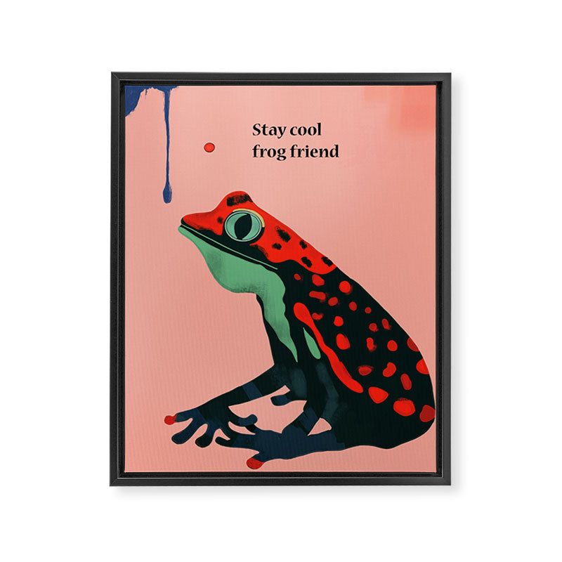Stay Cool Framed Canvas Print Gallery Image 6