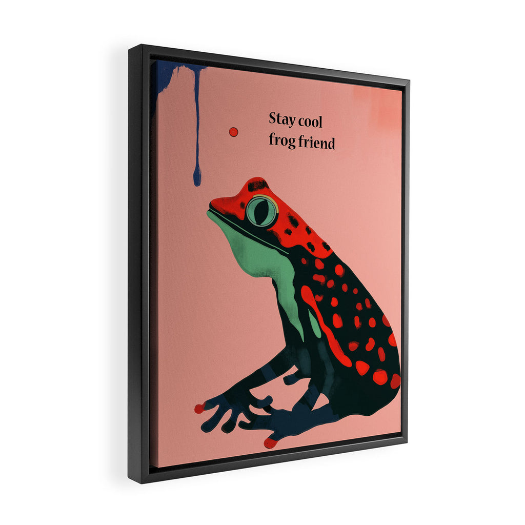Stay Cool Framed Canvas Print Gallery Image 2