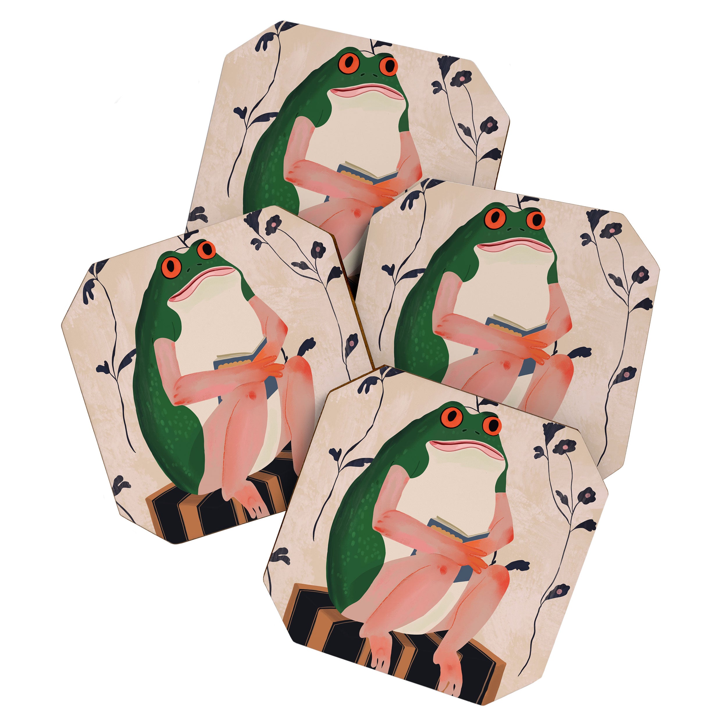 The Bookish Frog Coaster Gallery Image 1