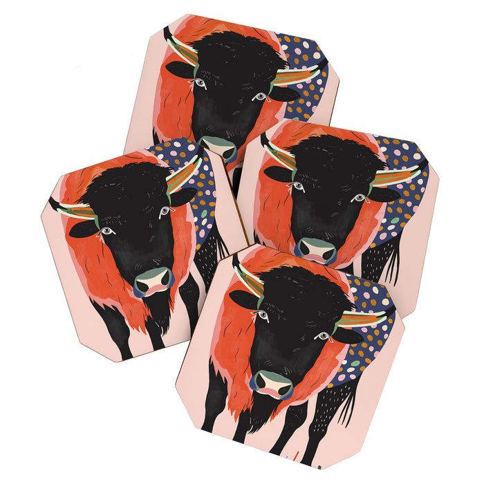 Vivid Bison Coaster Gallery Image 1