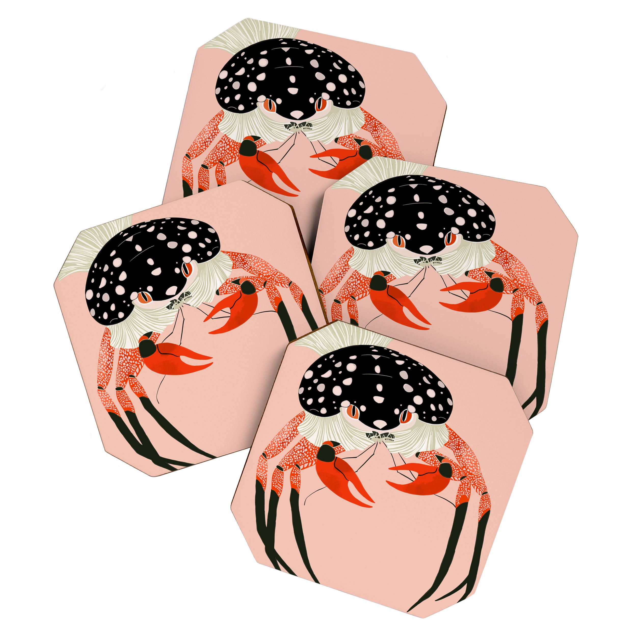 Vivid Crab Coaster Gallery Image 1