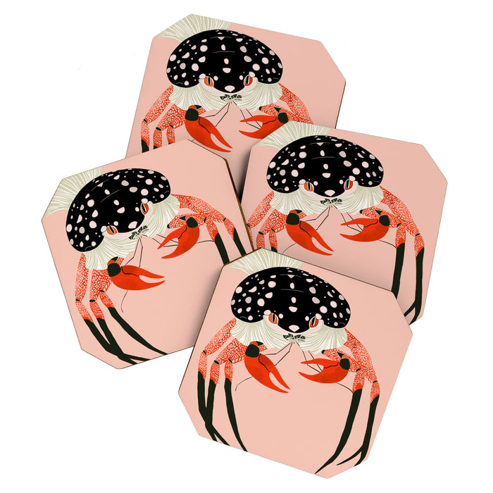 Vivid Crab Coaster Gallery Image 1