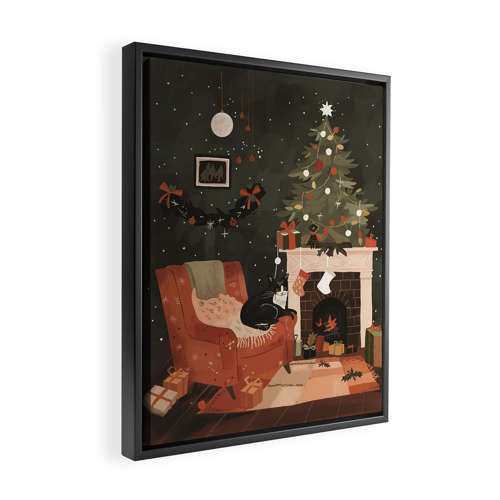 Warm and Festive Framed Canvas Print Gallery Image 2