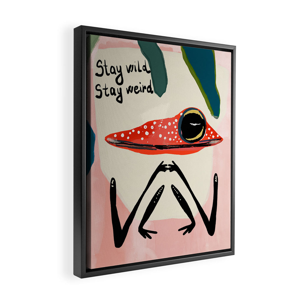 Wild and Weird Framed Canvas Print Gallery Image 2