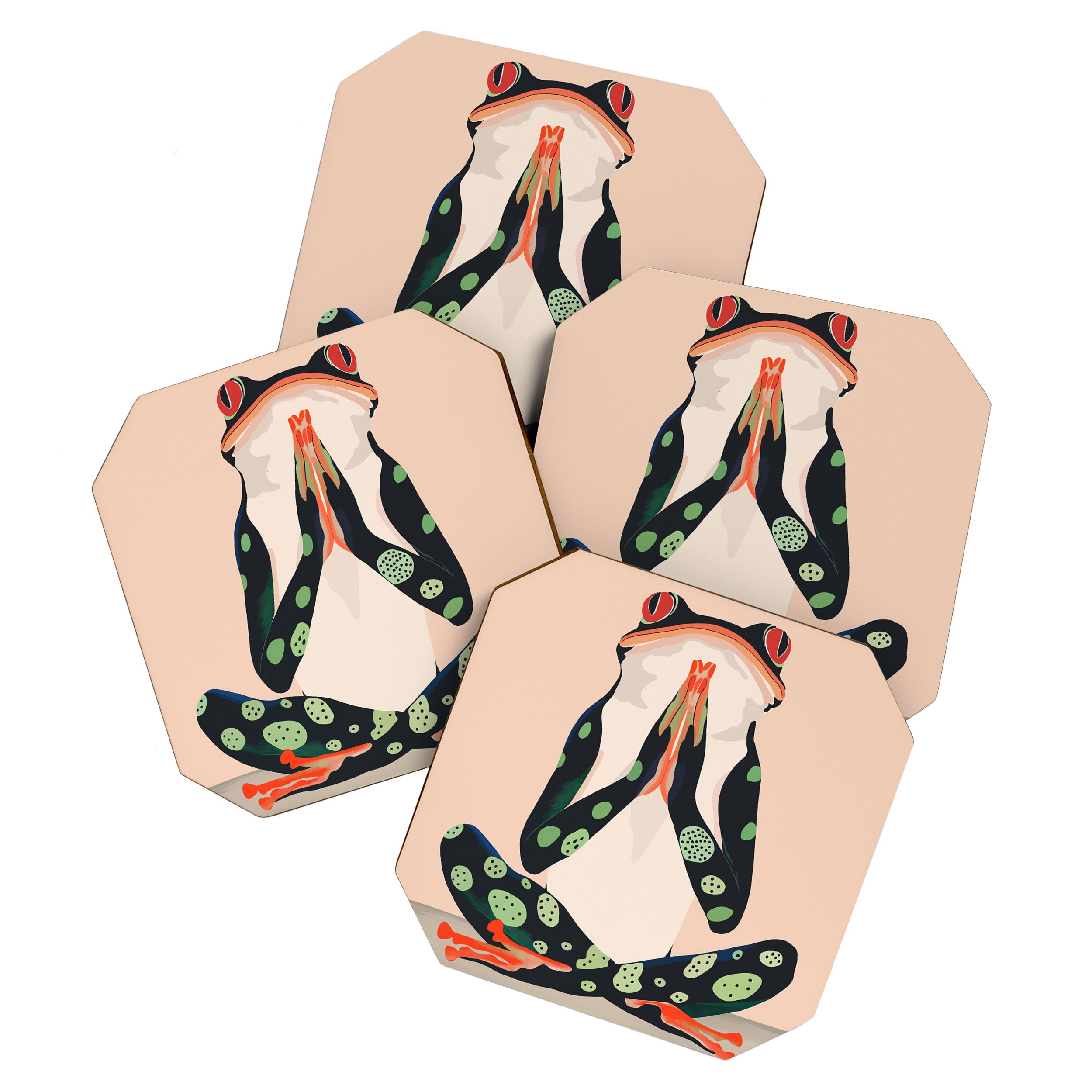 Yoga Frog Coaster Gallery Image 1