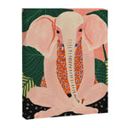 Yoga Meditating Elephant Canvas Print Gallery Image 6
