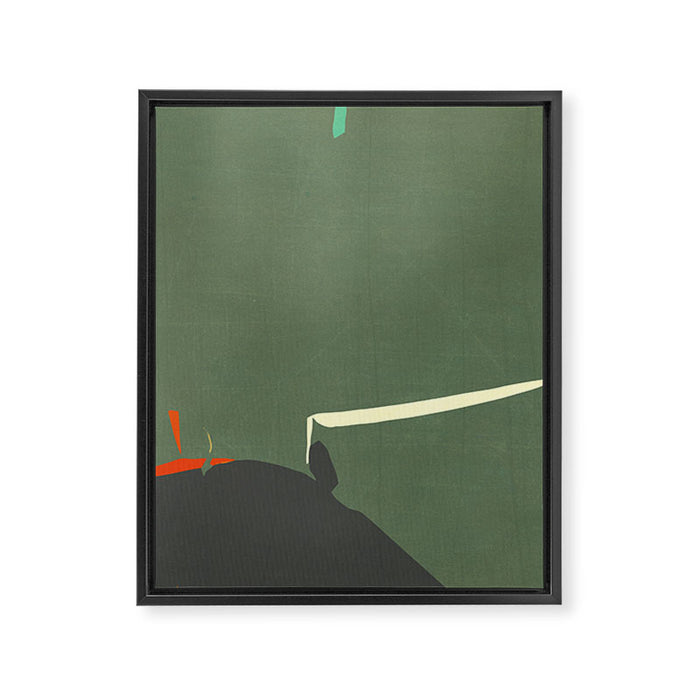 Cellist Framed Canvas Print Gallery Image 1