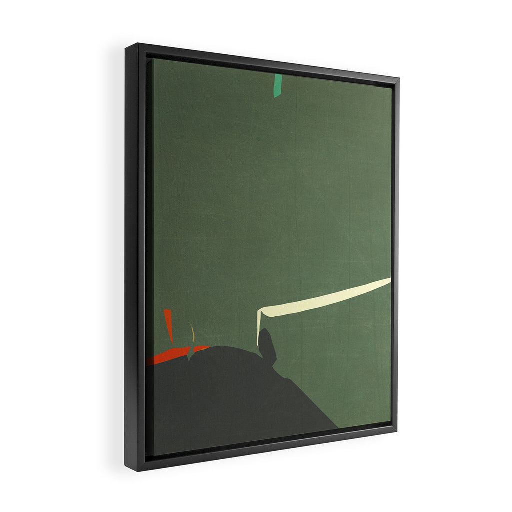 Cellist Framed Canvas Print Gallery Image 2