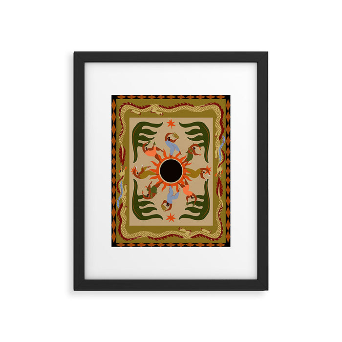 A Year Around the Sun  Framed Art Print Gallery Image 1
