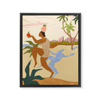 Balancing Act Framed Canvas Print Gallery Image 6