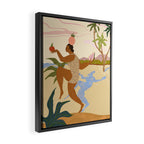 Balancing Act Framed Canvas Print Gallery Image 2