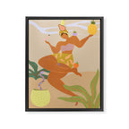Balancing Act Framed Canvas Print Gallery Image 6