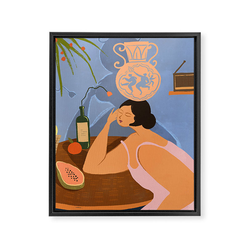Be Still Framed Canvas Print Gallery Image 6