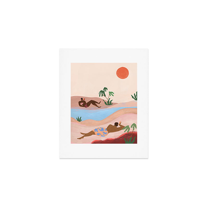 Beach Please Art Print Gallery Image 1
