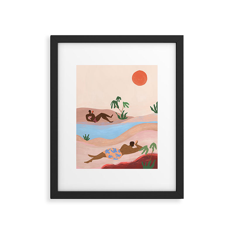 Beach Please Framed Art Print Gallery Image 5