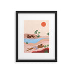 Beach Please Framed Art Print Gallery Image 5