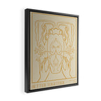 Better Together Line Art Framed Canvas Print Gallery Image 2