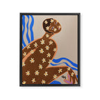 Blooming Daisy Framed Canvas Print Gallery Image 6