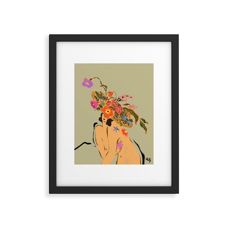 Blooming Headpiece  Framed Art Print Gallery Image 5