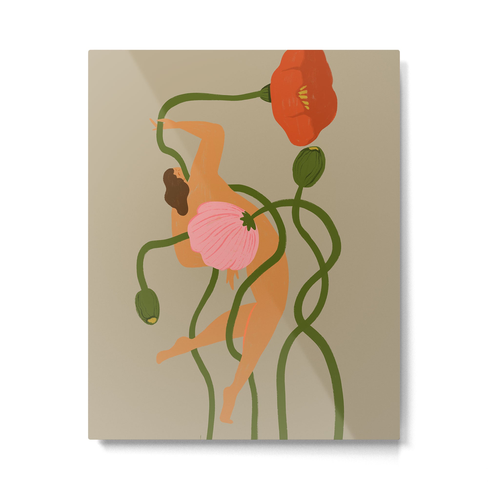 Blossoming Beauty Metal Print Gallery Image 4