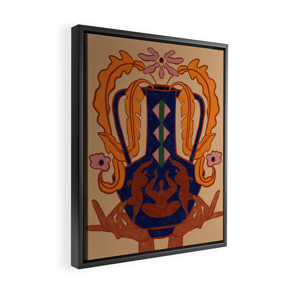 Blossoming Framed Canvas Print Gallery Image 2