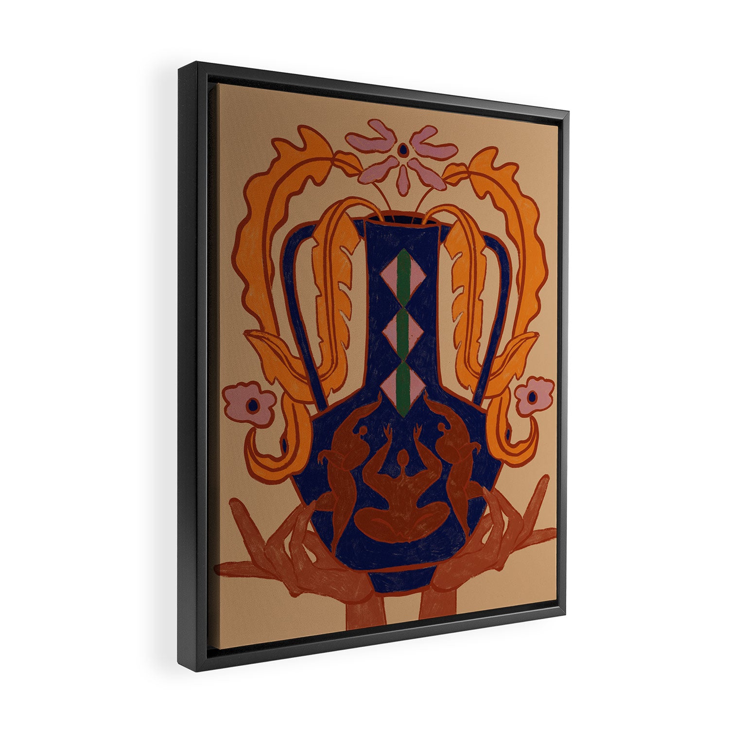 Blossoming Framed Canvas Print Gallery Image 2