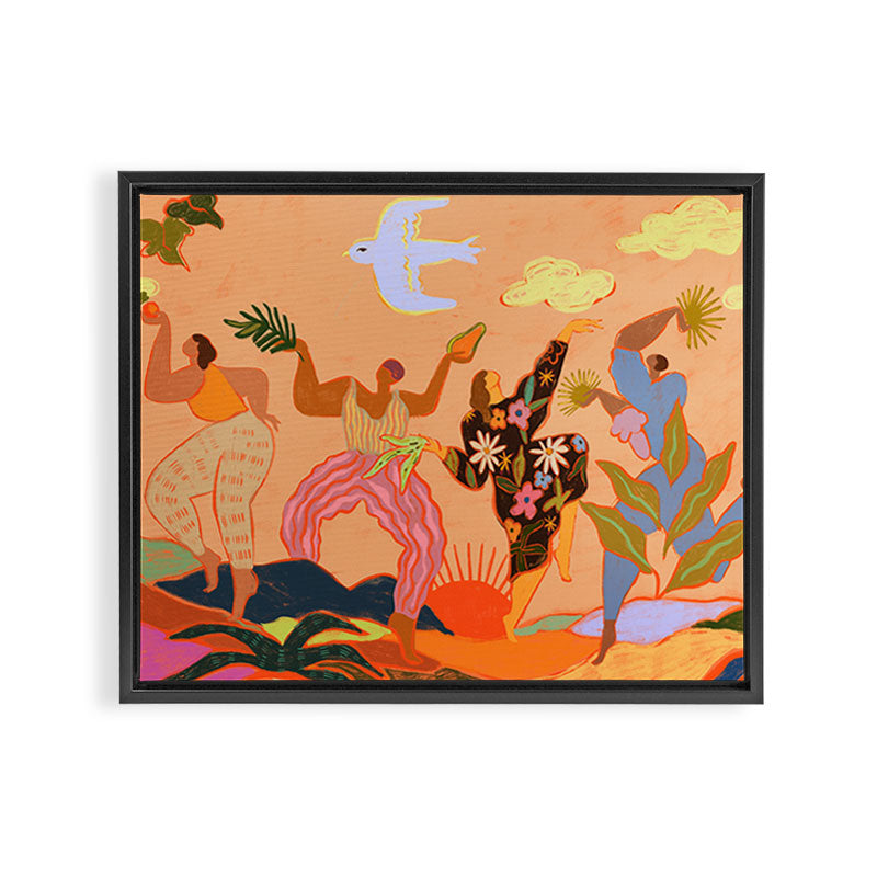 Celebration Framed Canvas Print Gallery Image 3