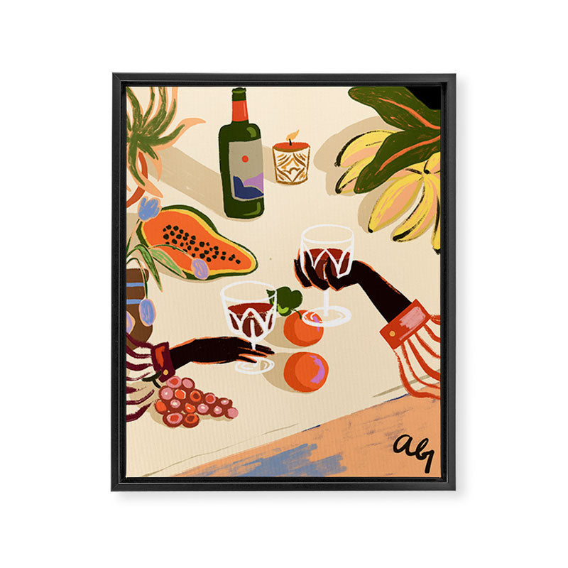 Cheers to You Framed Canvas Print Gallery Image 6
