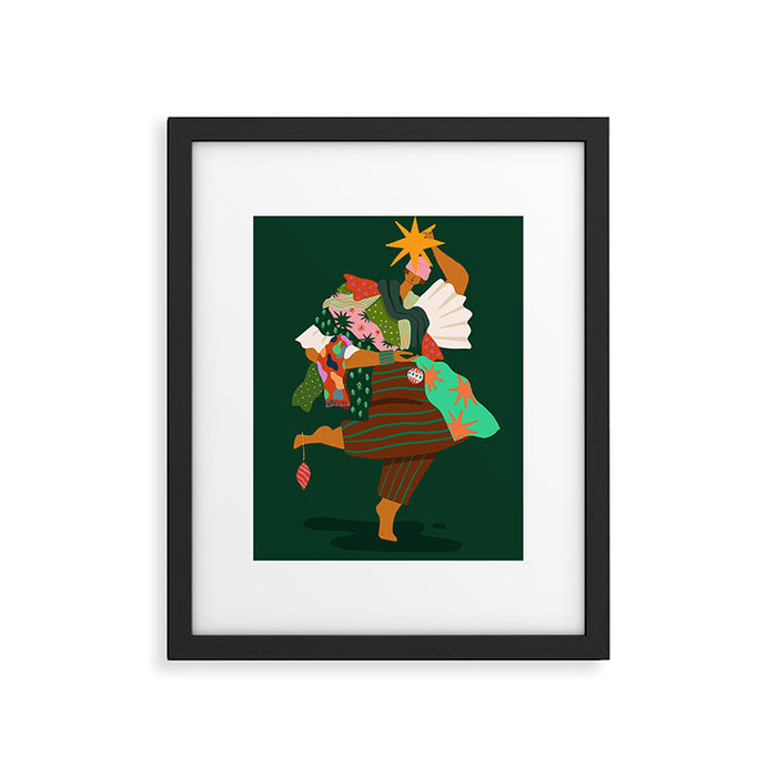 Christmas Tree Framed Art Print Gallery Image 1