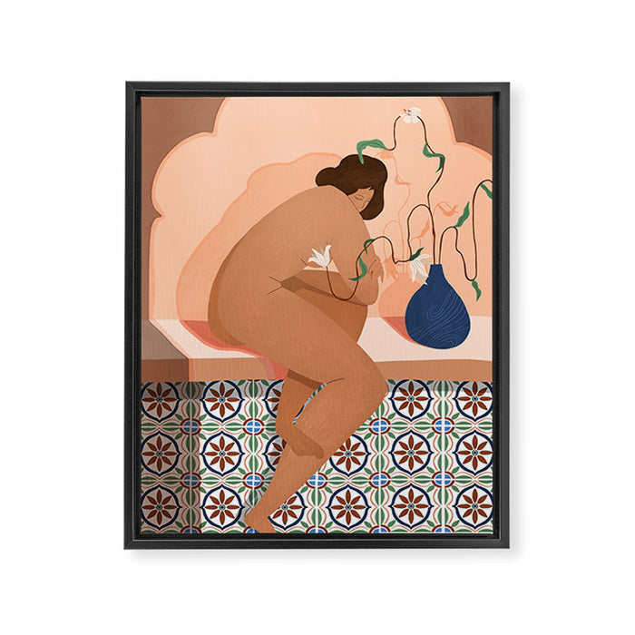 Contemplation Framed Canvas Print Gallery Image 1