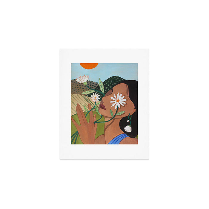 Daisy Art Print Gallery Image 1