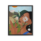 Daisy Framed Canvas Print Gallery Image 6