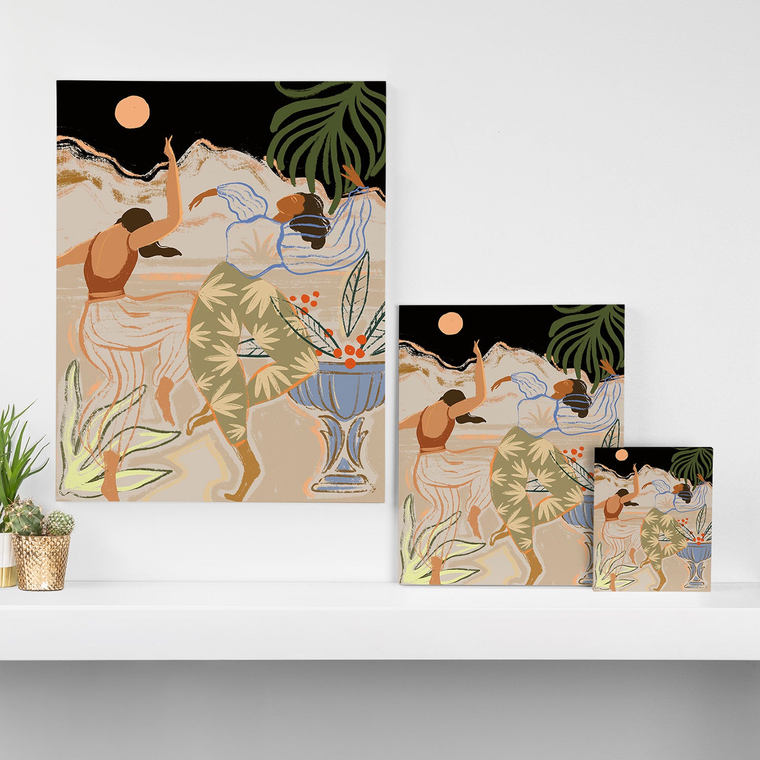 Dance under the Moonlight Canvas Print Gallery Image 3
