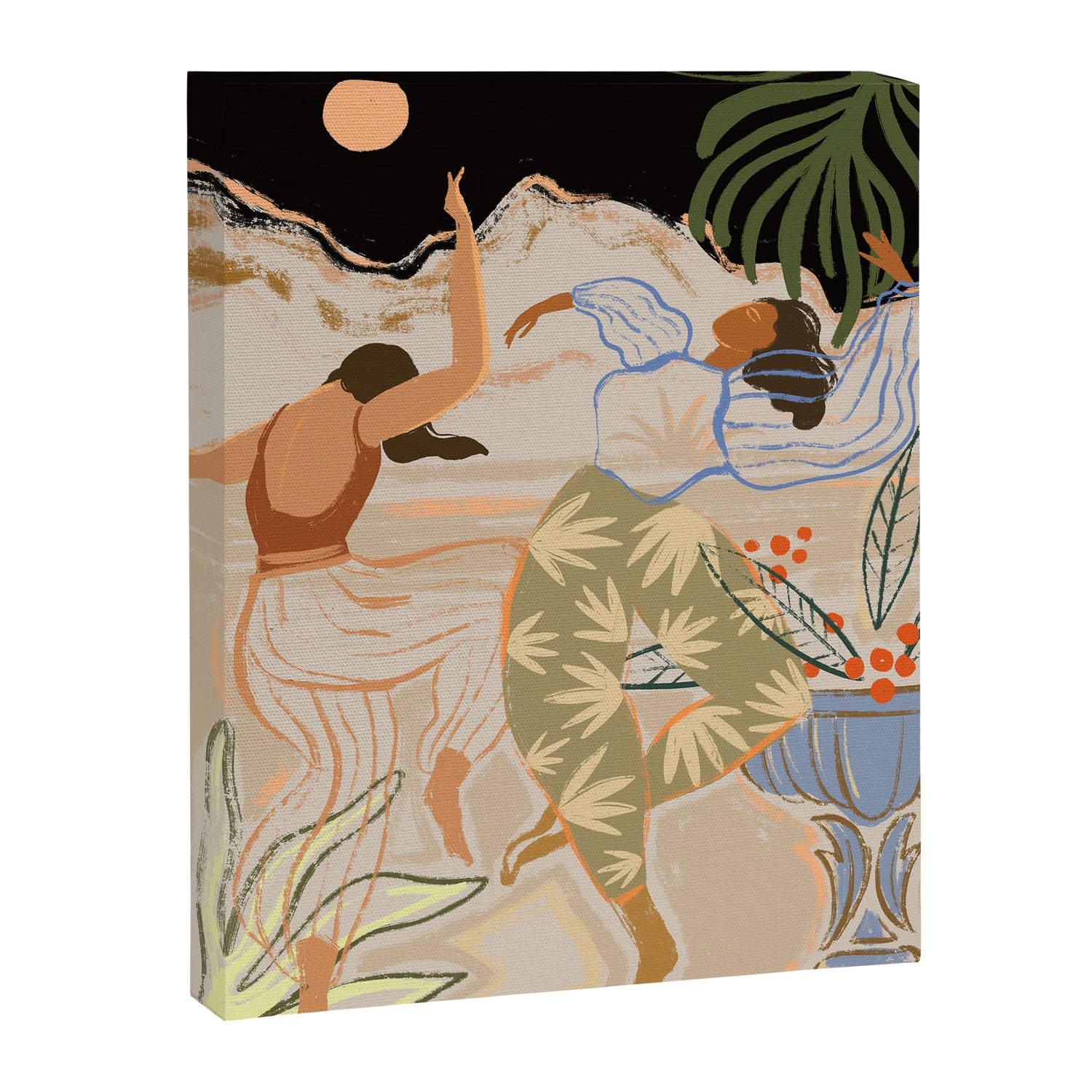 Dance under the Moonlight Canvas Print Gallery Image 6