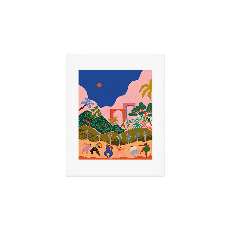 Dancing In Paradise Art Print Gallery Image 1