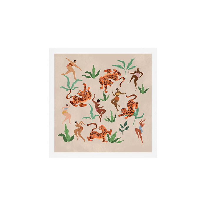 Dancing with Tigers Art Print Gallery Image 1