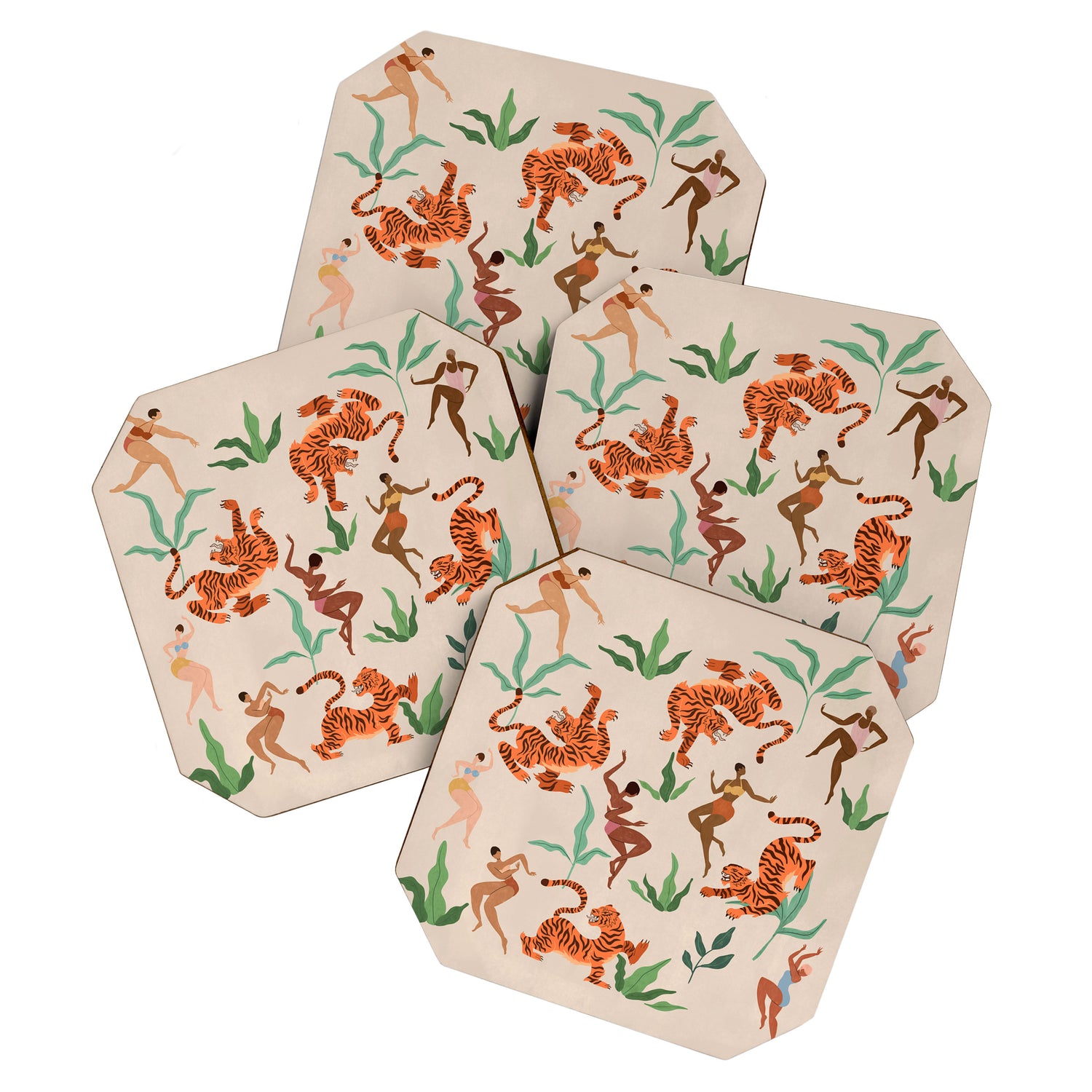 Dancing with Tigers Coaster Gallery Image 1