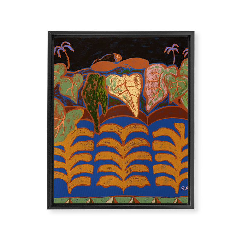 Dreaming Under the Stars Framed Canvas Print Gallery Image 6