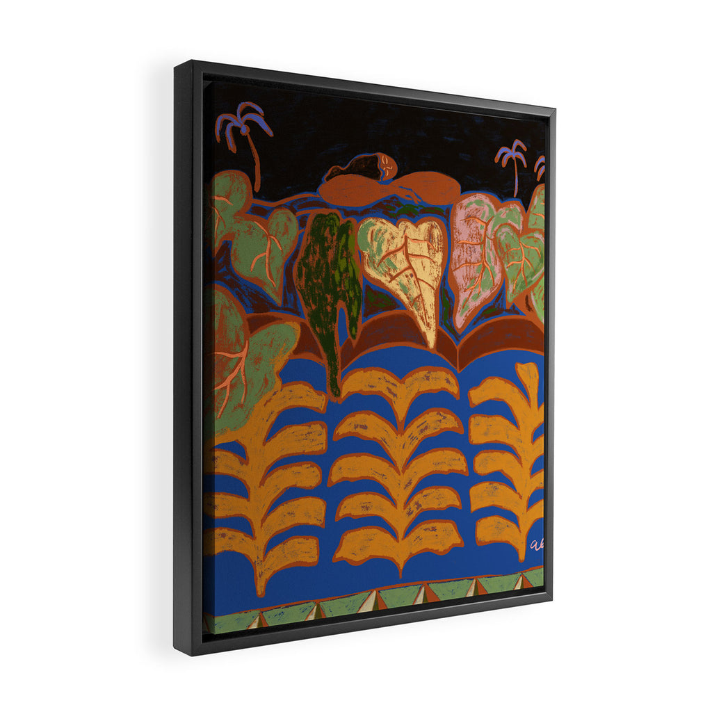 Dreaming Under the Stars Framed Canvas Print Gallery Image 2