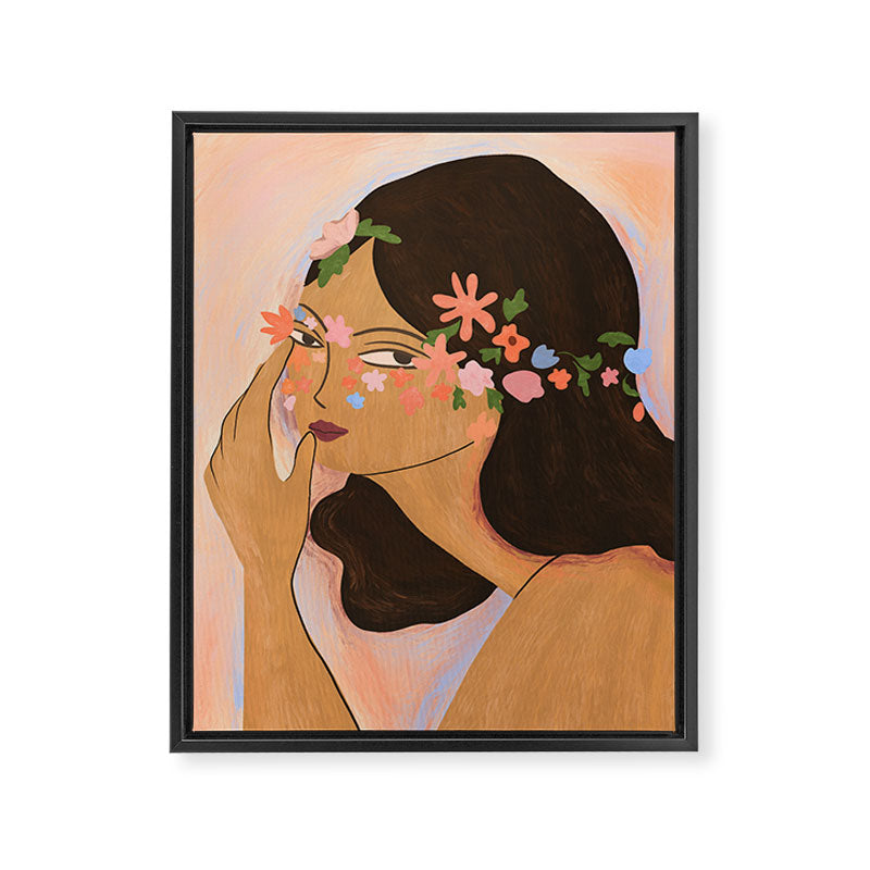 Earth Child Framed Canvas Print Gallery Image 6