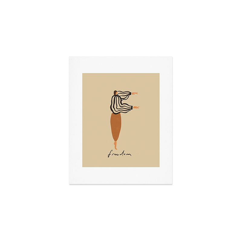 F for Freedom Art Print Gallery Image 1