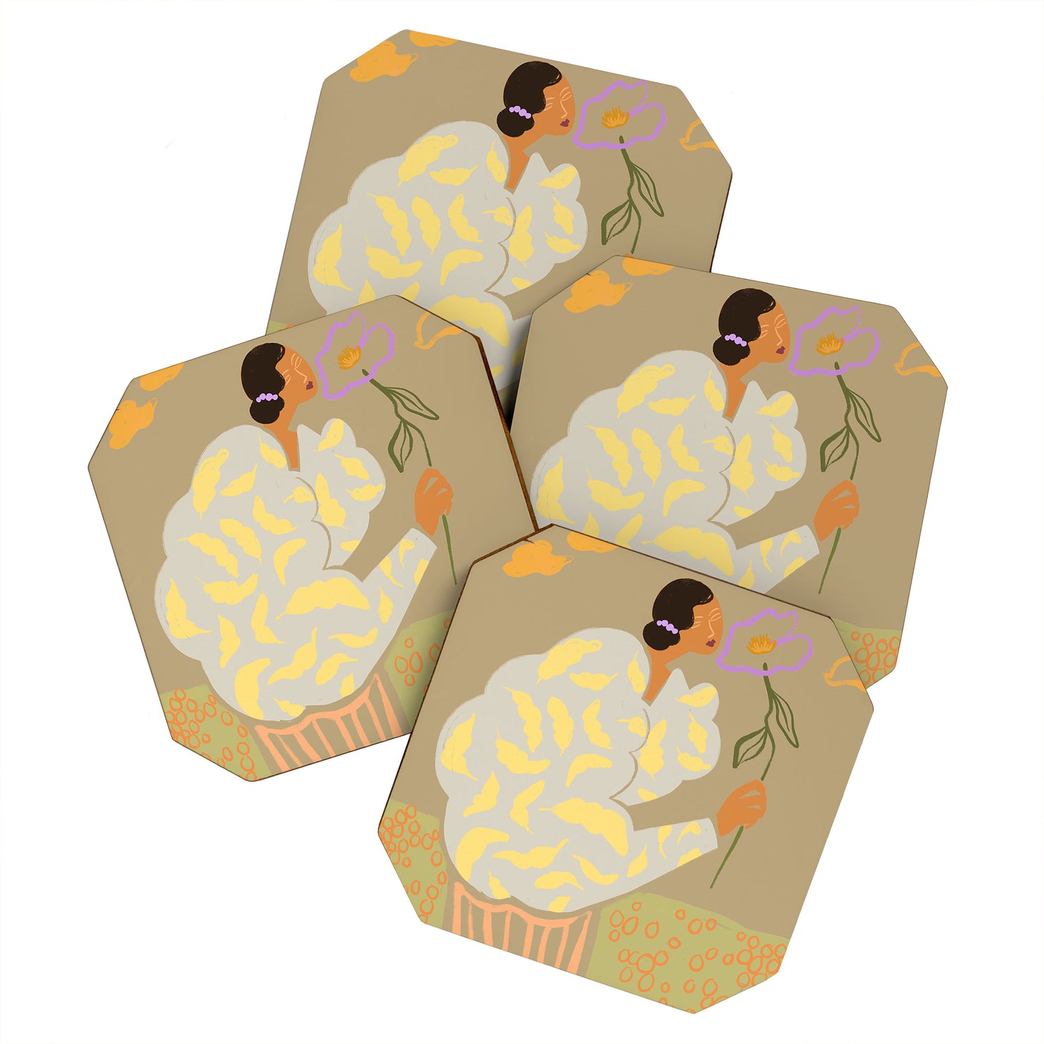Flourish Coaster Gallery Image 1