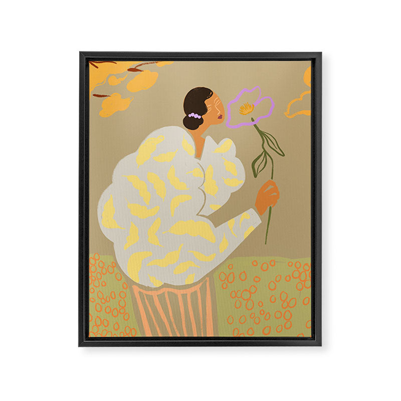 Flourish Framed Canvas Print Gallery Image 6