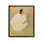 Flourish Framed Canvas Print Gallery Image 6