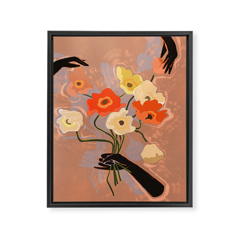 Flowers Always Framed Canvas Print Gallery Image 6
