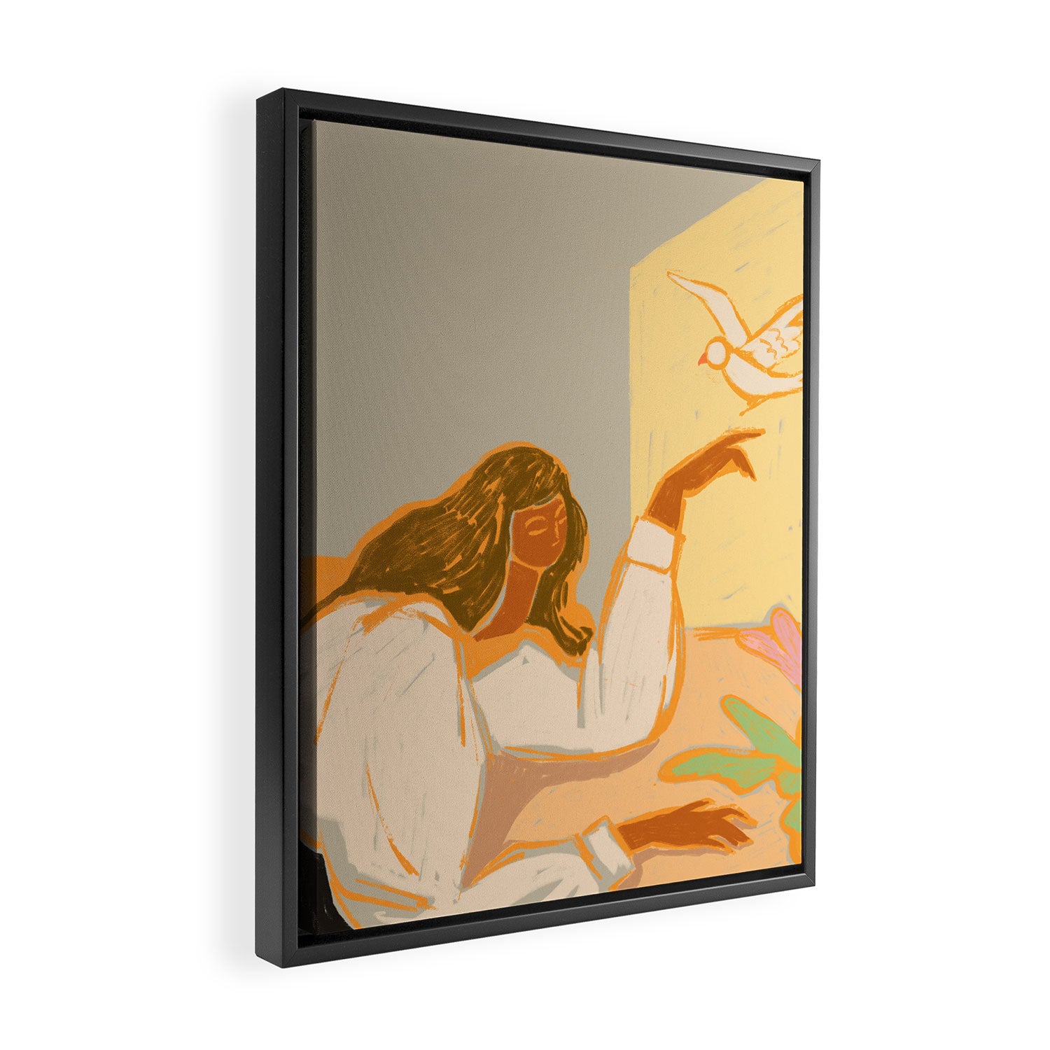Free Bird Framed Canvas Print Gallery Image 2