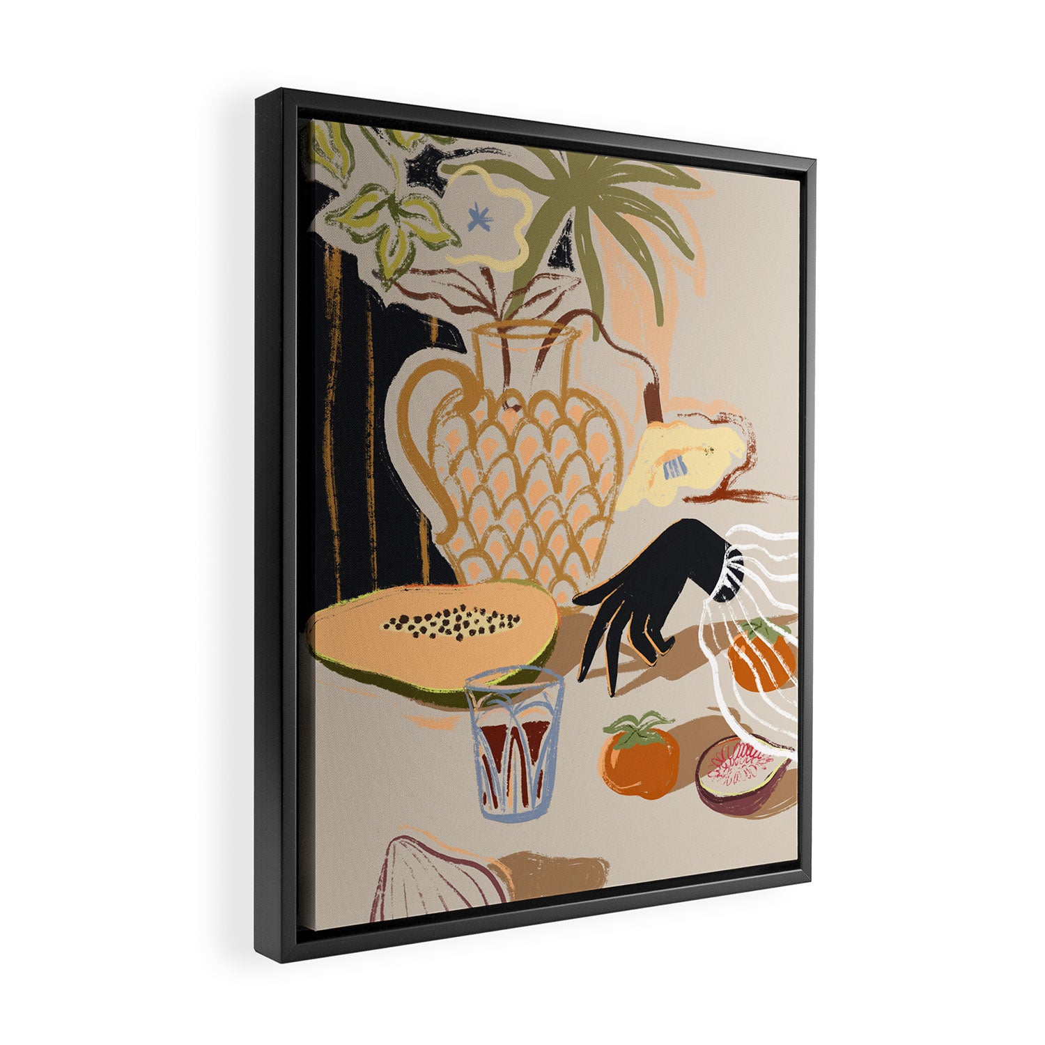 Fruitful Spread Framed Canvas Print Gallery Image 2