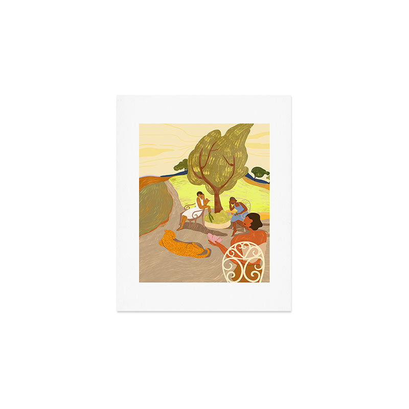 Gossip Session Art Print Gallery Image 1