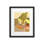 Gossip Session Framed Art Print Gallery Image 5