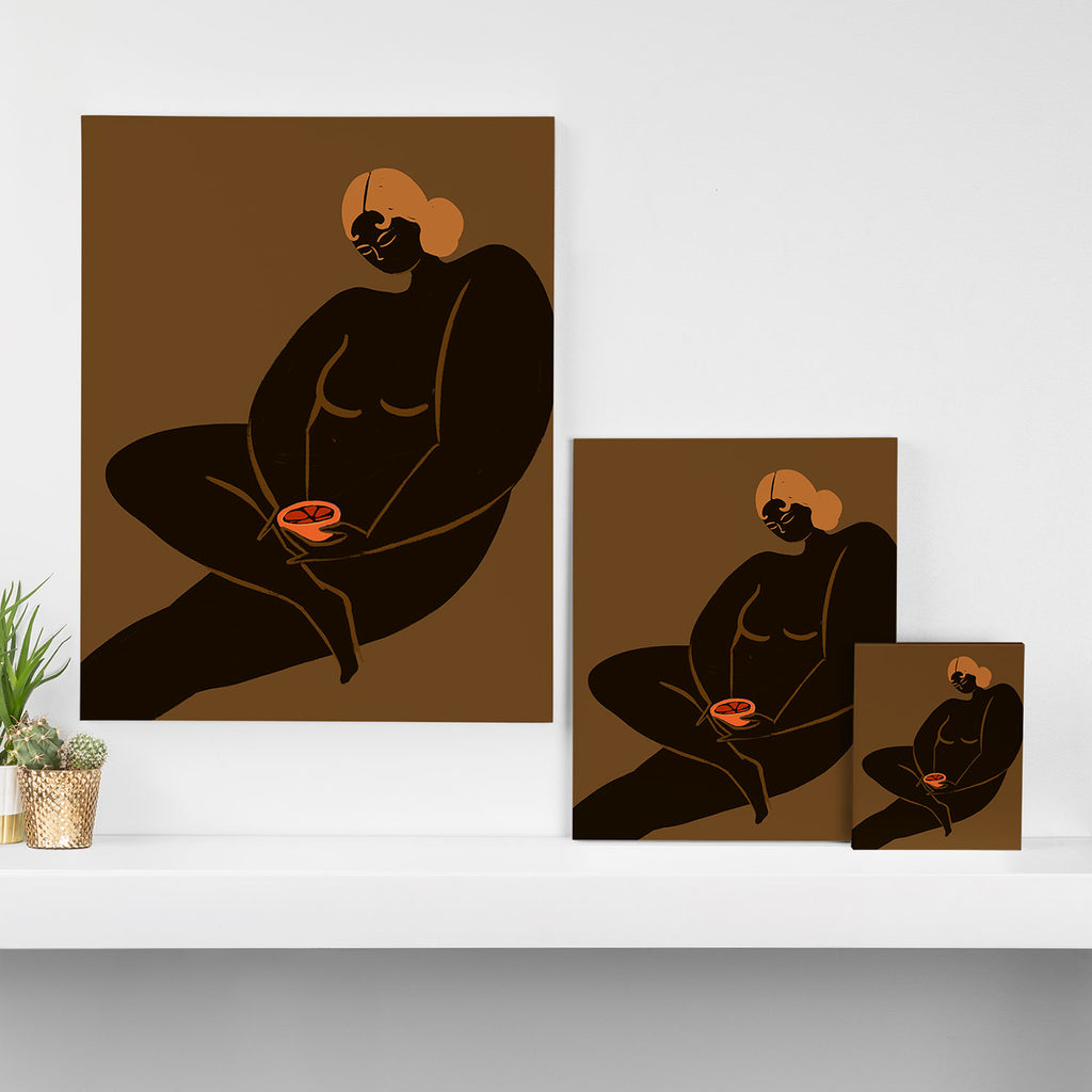 Grateful Canvas Print Gallery Image 3